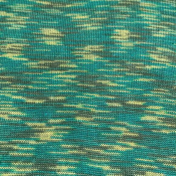 Anthropologie M scoop neck Kendra forest green pullover sweater tight knit top - Picture 9 of 10